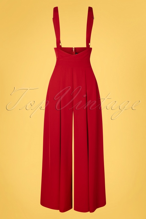 Vixen 36882 Trousers Red Marybeth Flare 12102020 004W
