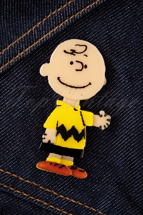 Erstwilder - Exclusief bij TopVintage ~ Charlie Brown Broche