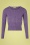 Mak Sweater 37660 50s Nyla Crop Blueberry Sweater 210212 002W