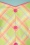 Vixen - Vita Rainbow Tartan Swing-Kleid in Grün 5