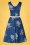 Vixen 36846 Colbie Coral Flared Dress Midnight Blue 20201222 008W
