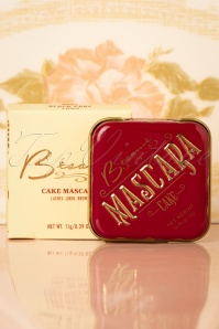 Bésame Cosmetics - Cake mascara Zwart 2