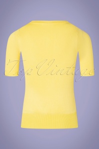 Mak Sweater - Gänseblümchen-Top in Gelb 3