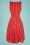 Banned Retro - Sailor Stripes Swing-Kleid in Rot 2