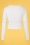 Banned Retro - 50s Miss Independent Cardigan in White 2