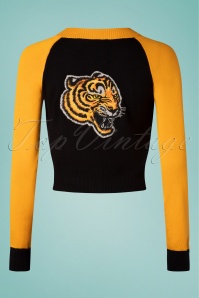 Banned Retro - Tiger Queen vest in zwart 2