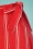 Banned Retro - Sailor Stripes wikkel swing rok in rood 4