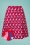 Tante Betsy - Catty A-Line Skirt Années 60 en Rouge 2