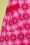 Tante Betsy - Retro Gänseblümchen-A-Linien-Kleid in Pink 6