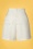 Banned Retro 36454 White Plain Shorts 20210301 012W