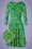 Blutsgeschwister - Hot Knot carnival carousel jurk in groen 2