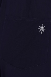 Collectif Clothing - Stella Atomic Star broek in marineblauw 4