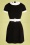 Unique Vintage 36607 Show Stealer Dress Black White03012021 012W