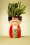 Sass&Belle 37863 Vase Red Frida Green lFlowers Plants 20210302 0006 W