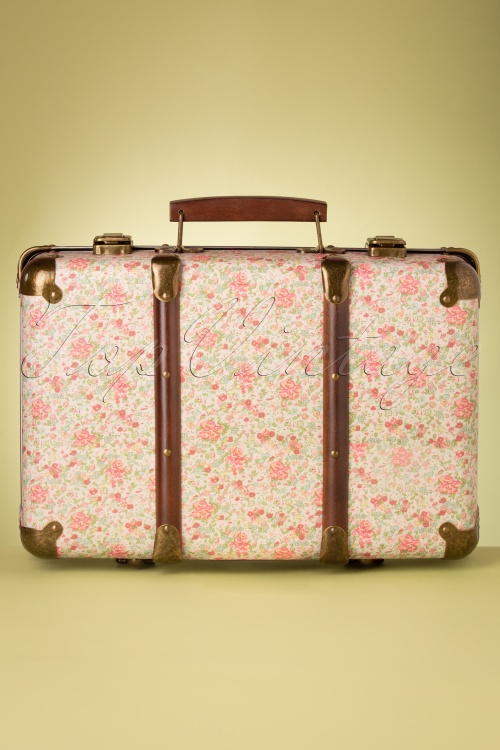 Sass & Belle - Vintage Floral Suitcase Années 50