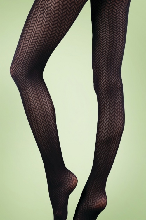 Couture Ultimates - 50s Ultimates Catherine Tights in Black