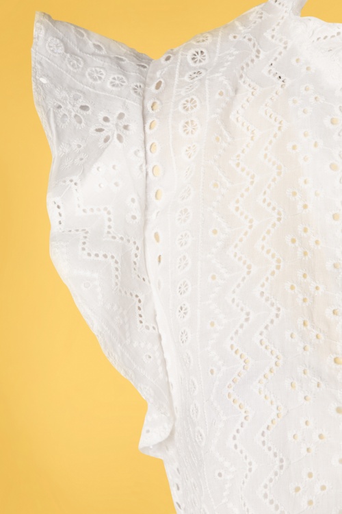 Smashed Lemon - Valery blouse in ivoor 5
