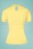 Banned Retro - 50s Sandy Loves Danny Top in Pastel Yellow 4
