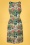 Pretty Vacant - 60s Esme Wild Flower Dress in Multi 4