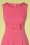 Vintage Chic for Topvintage - Amely Swing jurk met strik in roze pink 3
