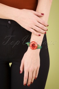 Urban Hippies - Primrose Leather armband in roseship