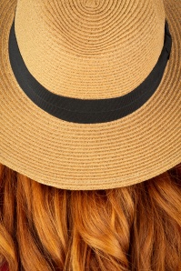 Amici - 50s Tobago Straw Hat in Natural 3