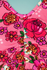 Tante Betsy - Stralsund Mod Flowers Kleid in Rosa 3