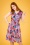 Mademoiselle YeYe 36626 Pink Flower Pattern Dress Colorful 20210219 040MW
