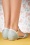 Charlie Stone - 50s Susie Mary Jane Flats in Baby Blue 9