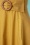 Banned Retro - 40s Spot Perfection Fit and Flare Swing Dress in Mustard 5