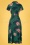 Sugarhill Brighton - Nettie Midaxi Shirt Dress Années 70 en Vert 4