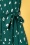 Sugarhill Brighton - Lisa Leopard Jersey Shirt Dress Années 60 en Vert 6