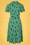 Sugarhill Brighton - Abby Hearts Shirt Dress Années 60 en Vert d'Eau 4