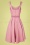 Vixen 36827 Frenchie Flare Halter Dress Pink 201211 010W