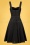Vixen 36836 Frenchie Flare Halter Dress Black 201209 008W