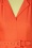 Zoe Vine - 50s Helen Shirt Swing Dress in Tangerine 4