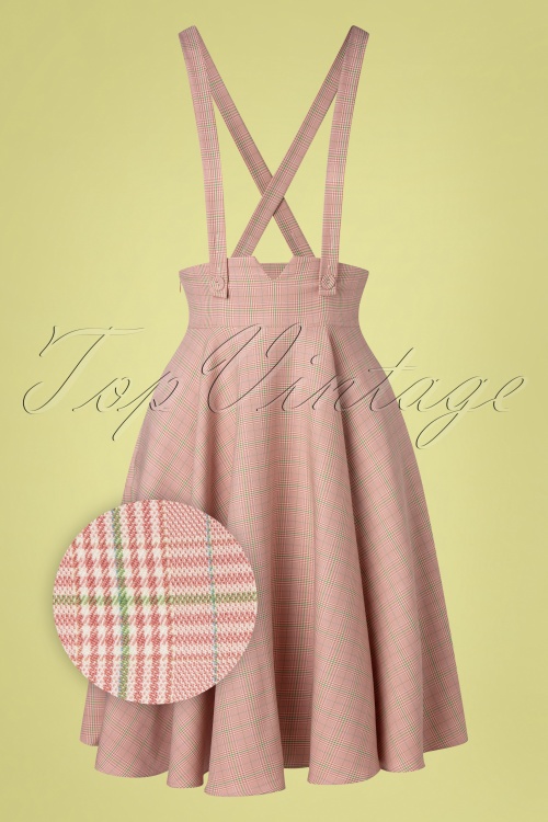 Vixen 36861 Swingskirt Rosa Checked 032521 005Z