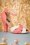 Lola Ramona ♥ Topvintage - 50s June Carnival Spectacular Peeptoe Pumps in Coral and Ivory