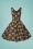 Timeless - 50s Ria Floral Swing Dress in Black 3