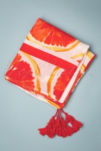 Amici - Clementine sjaal in oranje 3