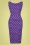 Collectif 36796 Hepburn Pretty Polka Dot Dress Purple20210331 020LW