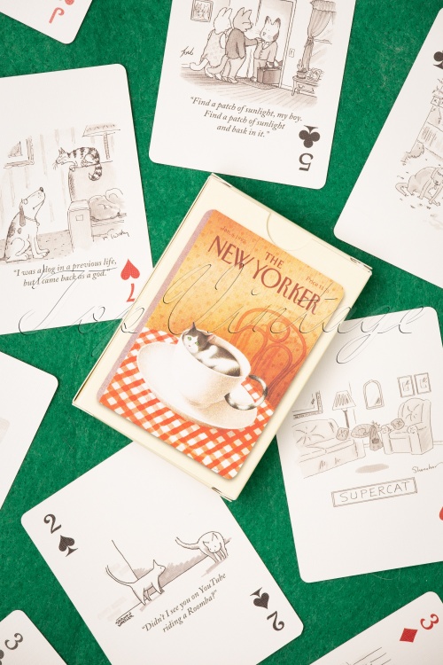 New York Puzzle Company - Cat Cartoon Spielkarten 2