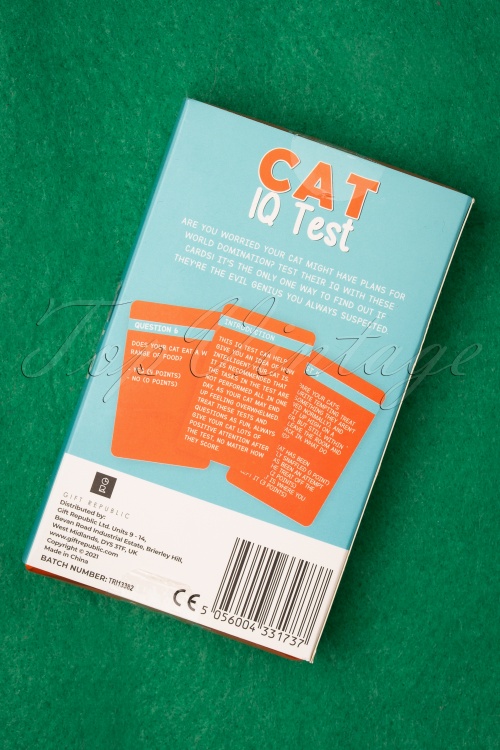Gift Republic - Cat IQ Test! 3