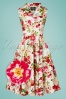 Hearts And Roses 37148 Swingdress White Floral 033121 006Z