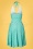 Vintage Chic for Topvintage - 50s Yolanda Polkadot Halter Dress in Mint 2