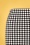 Vintage Chic 38156 Gingham Trousers Black White 210402 003W