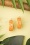 Splendette 37409 Earrings Hoops Yellow Orange Carved Honeysuckle 20210401 0004W