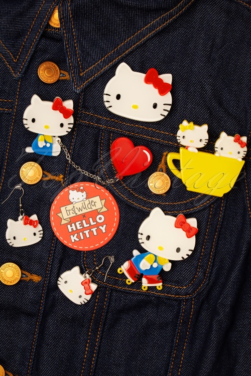 Erstwilder - Exclusief TopVintage ~ Hello Kitty & Mimmy Broche 4