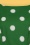 Collectif 36812 Hepburn Painted Polka Dress Green20210401 023LW