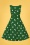 Collectif 36812 Hepburn Painted Polka Dress Green20210401 021LW